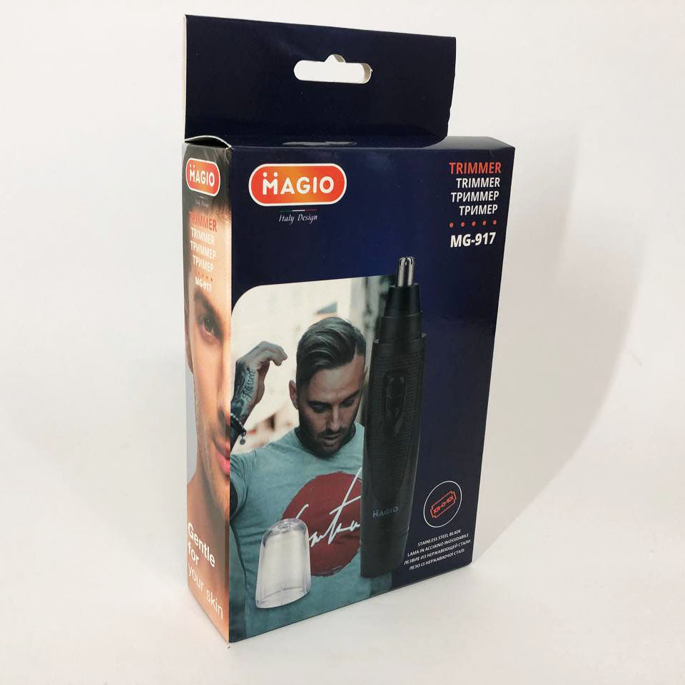 Триммер MAGIO MG-917, беспроводная электробритва, триммер для усов, электробритва с насадками для бороды