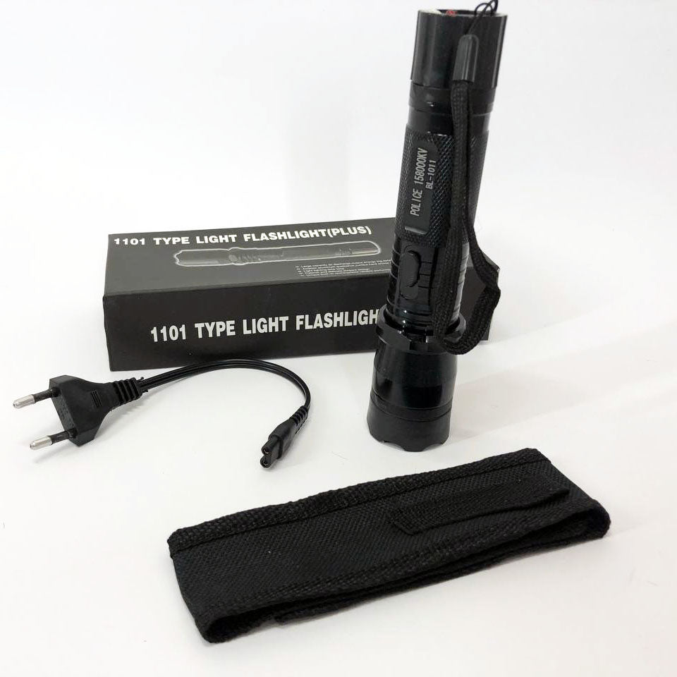 Светодиодный фонарь тактический Police BL-1101 ЗУ 220В + чехол, фонарь ручной тактический