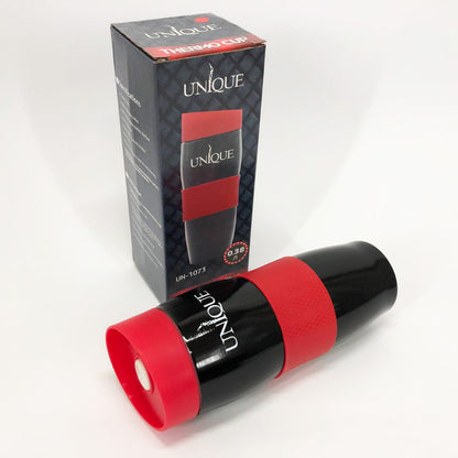 Термокружка UNIQUE UN-1073 0.38 л Термокружка для школьников, Качественный семейный термос. Цвет: красный