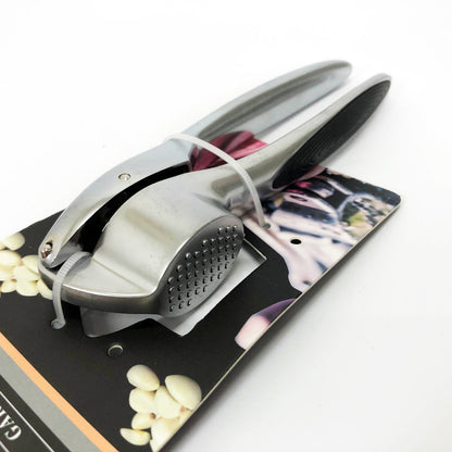 Пресс для чеснока чеснокодавка ручная металлическая