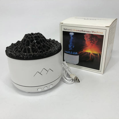 Увлажнитель воздуха Вулкан с эффектом пламени и подсветкой увлажнитель-ночник Аромадиффузор с подсветкой