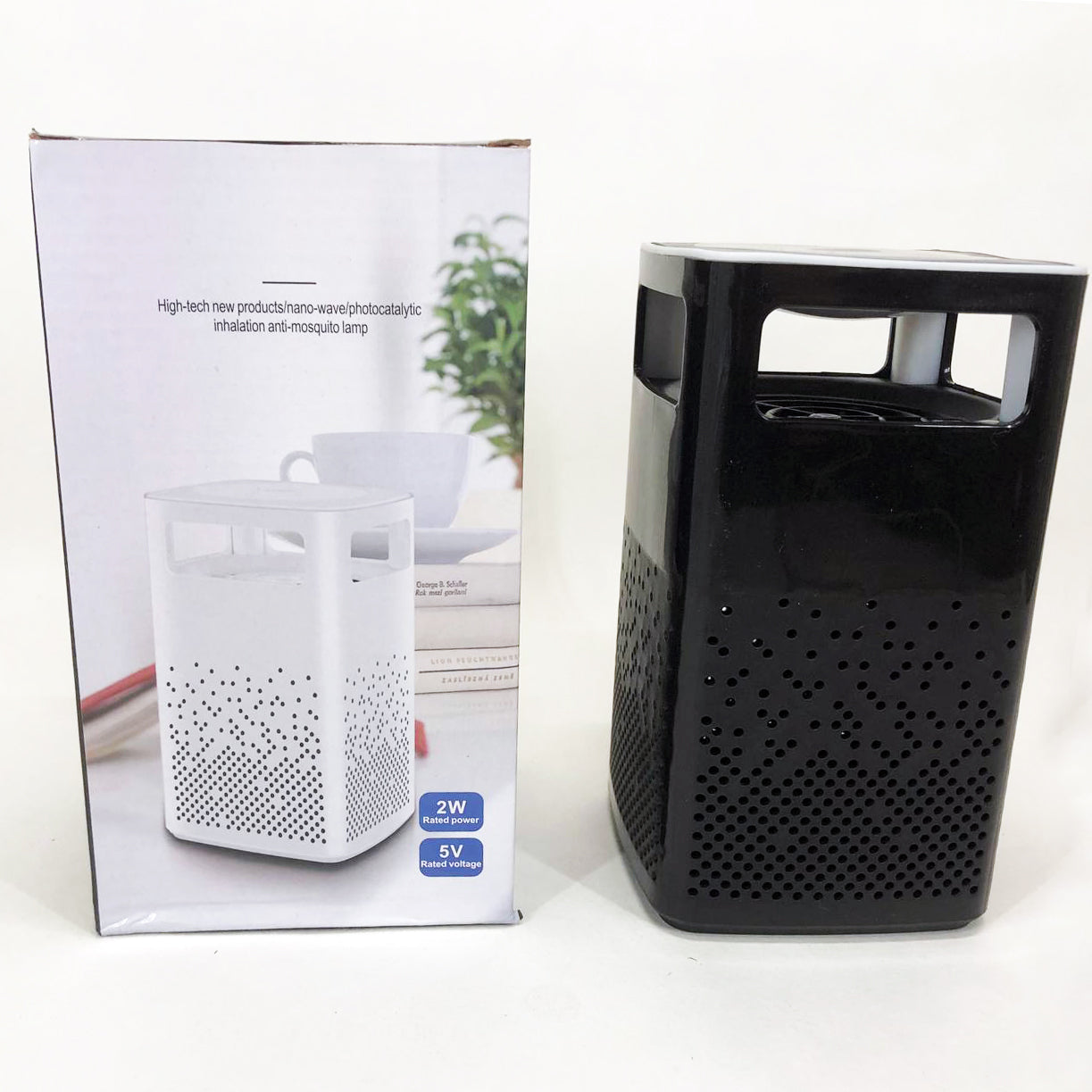 Лампа от комаров USB Bug Zapper Fly. Цвет: черный