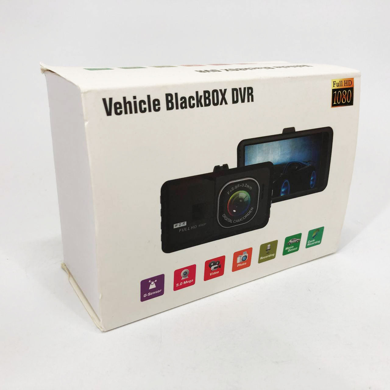 Автомобильный видеорегистратор 626-2, LCD 3, Angel Lens, 1080P Full HD, металлический корпус