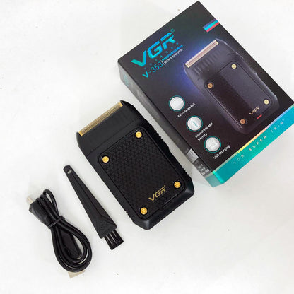 Электробритва мужская VGR V-353 профессиональная бритва шейвер для сухого бритья триммер. Цвет: черный