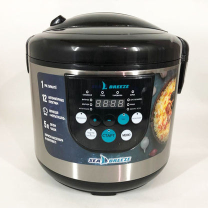 Мультиварка SeaBreeze SB-044 900 Вт, бытовые мультиварки рисоварки, электро скороварка, кашеваркы
