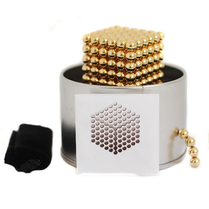 Магнитный конструктор Нео NeoCube Золотой, Магнитная игрушка неокуб, Неокуб магнитный конструктор