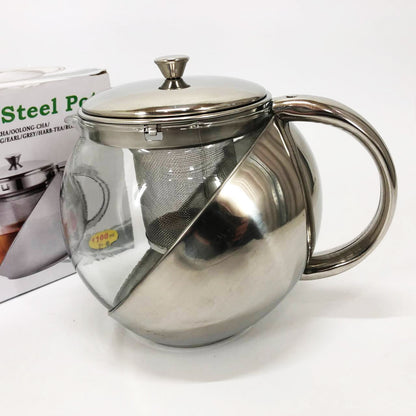 Заварник UNIQUE UN-1164 1.10 л, Чайник заварочный стеклянный качественный на кухню, Красивый заварник