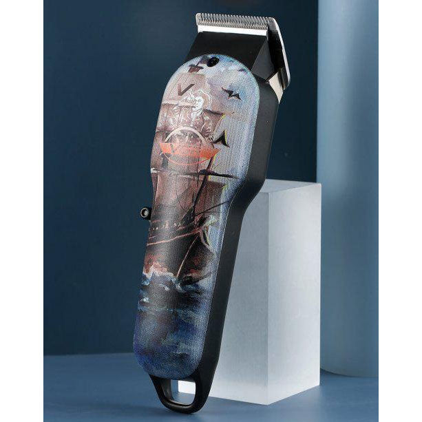 Аккумуляторная машинка для стрижки VGR V-690 от USB Нержавеющая сталь, подстригательная машинка