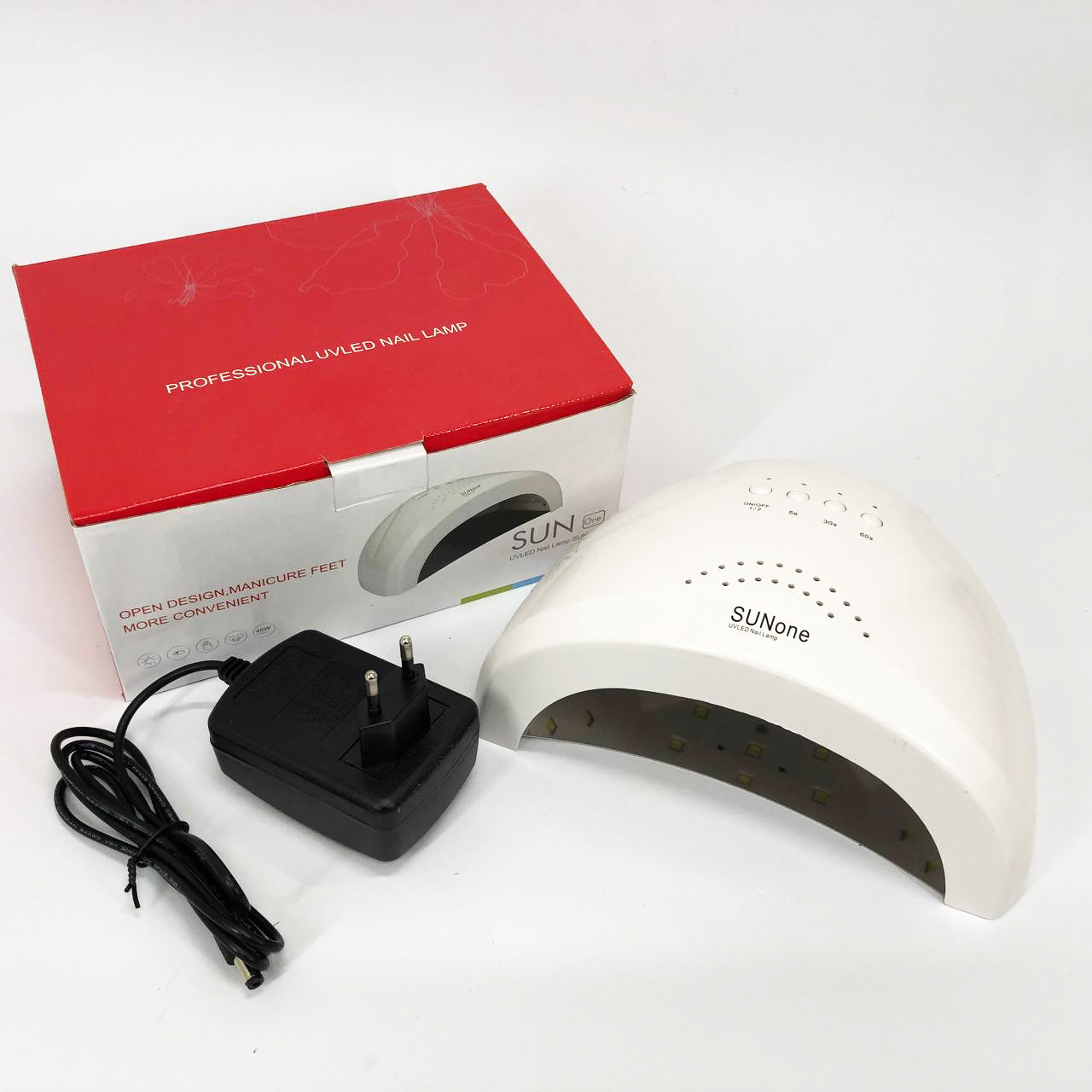 Сушарка для нігтів Sun one nail lamp FD77-1 Лампа для манікюру гель лаком Світлодіодна сушарка для нігтів