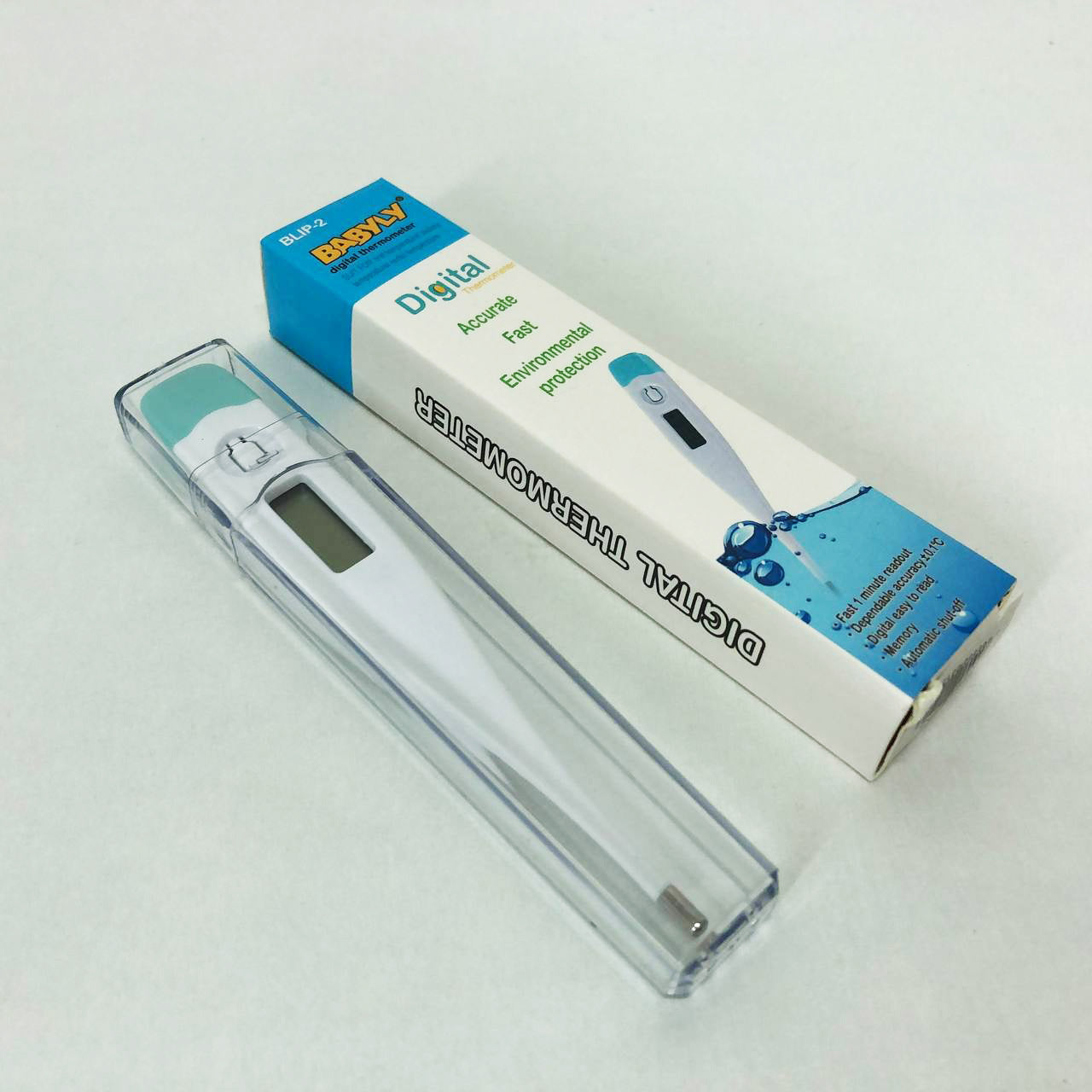 Термометр градусник Blip-2, Бесконтактный градусник термометр детский цифровой медицинский для тела