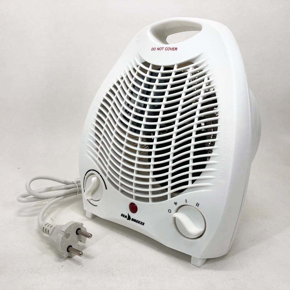 Тепловентилятор комнатный Sea Breeze SB-039 2000 Вт, напольный обогреватель, портативный тепловентилятор