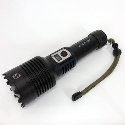 Фонарик Bailong BL-G200-P360, 5 режимов, Zoom, алюминиевый корпус, режим павербанка, фонарь ручной мощный