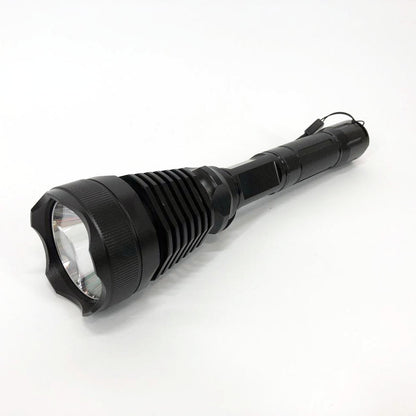 Фонарь тактический Police Q2800-T6 18650 х 2, заряжается от сети 220В и авто ЗУ 12В, выносная кнопка