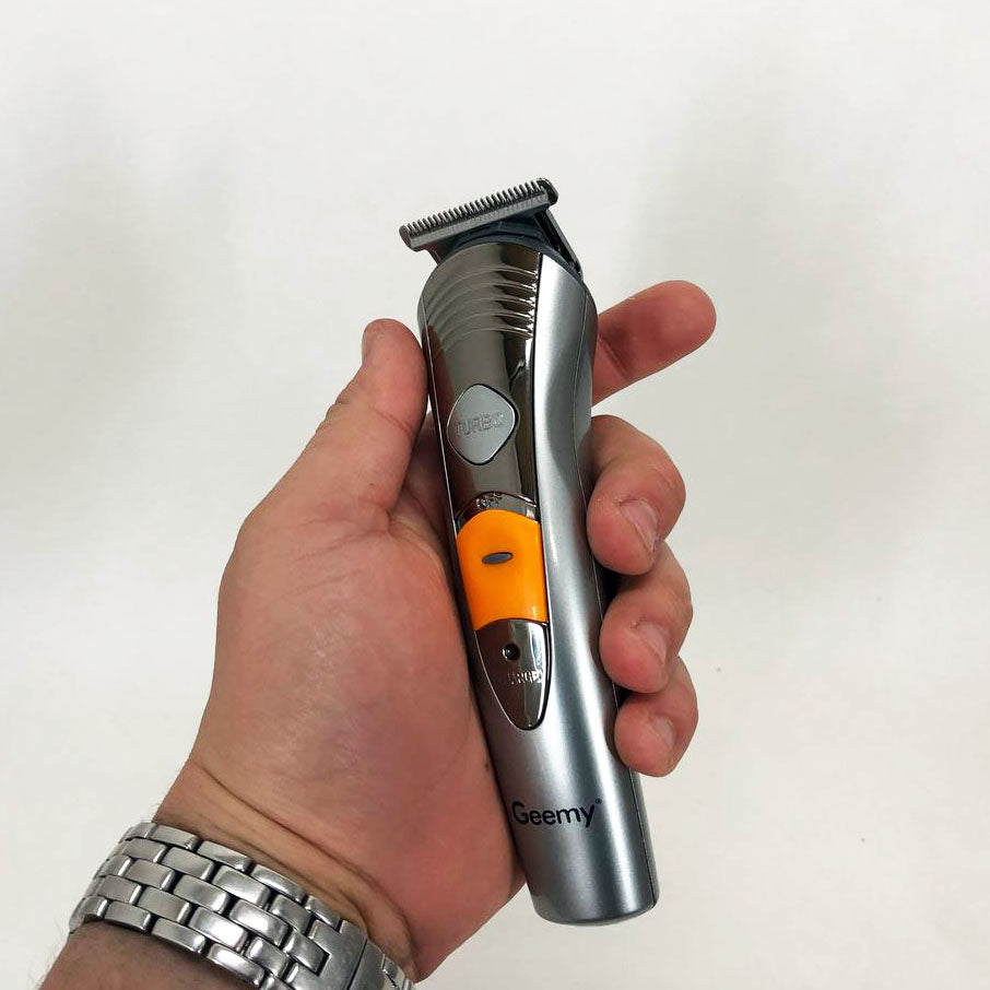 Набор для стрижки Pro Gemei GM-580 триммер 7в1 для стрижки волос, бритья бороды, для носа и ушей, стайлер
