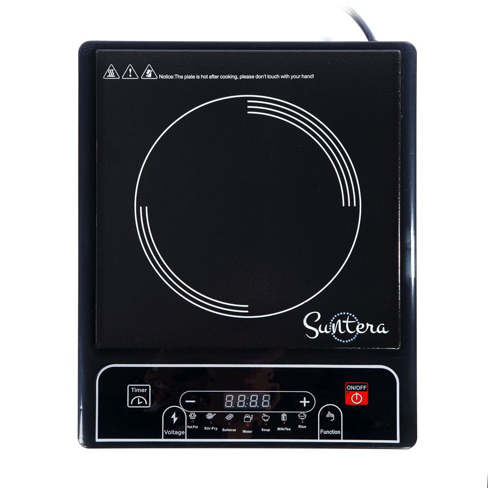 Электроплитка Suntera ICD-1009 2000 Вт индукционная плита мини, плита инфракрасная, сенсорные электроплиты