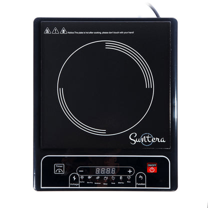 Электроплитка Suntera ICD-1009 2000 Вт индукционная плита мини, плита инфракрасная, сенсорные электроплиты