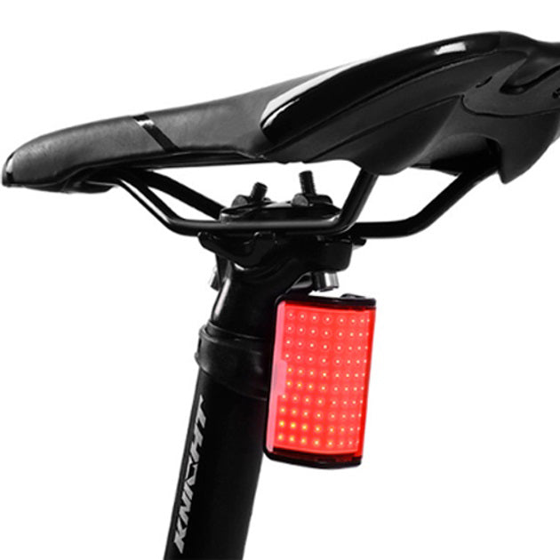 Велосипедный фонарь задний изогнутый WQB-514, Велосипедный фонарь с функцией мигалки