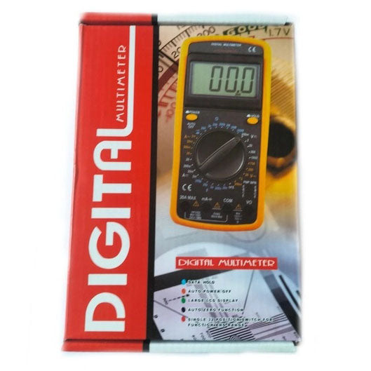 Мультиметр цифровой тестер Digital Multimeter DT9205A со звуком, для автомобиля, хороший мультиметр