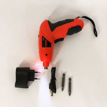 Шуруповерт отвертка Электрическая PRO TUOYE с битами и адаптером, электро шуруповерт, компактный легкий