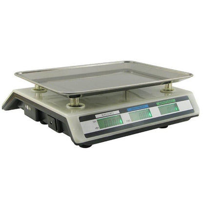 Весы торговые электронные со счетчиком цены на 50кг Matarix MX-414