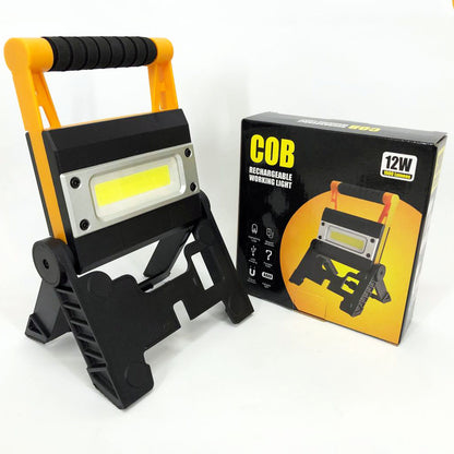 Фонарь-прожектор аккумуляторный BL MS 8006 7858 ручной, аккумуляторный кемпинговый фонарь, лампа