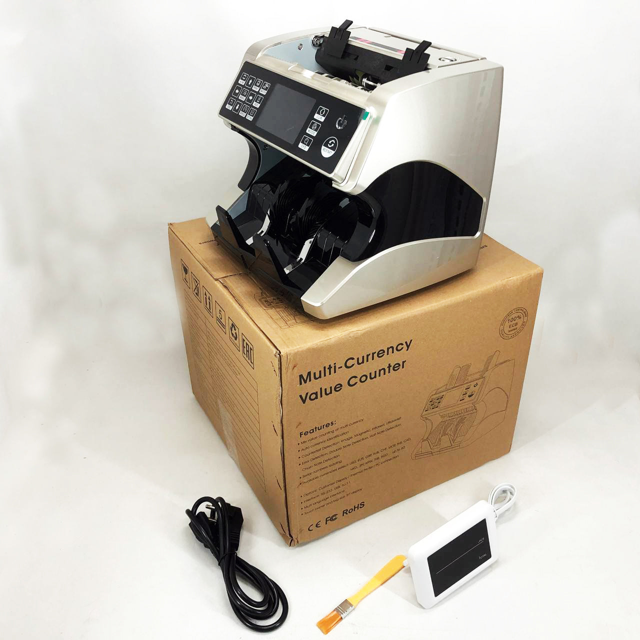 Счетчик банкнот Bill Counter AL-920 с определением номинала и детекторами UV/MG/IR