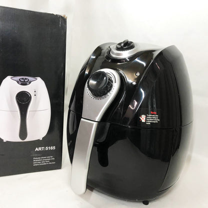 Аерофритниця Мультипіч Аерогриль Domotec MS-3220 1300 Вт 4,5 л Безмасляна з Таймером. Колір: чорний