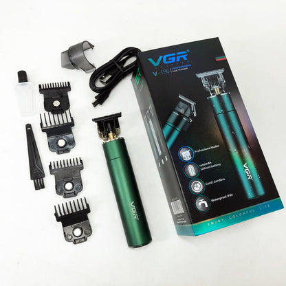 Машинка для стрижки аккумуляторная VGR V-186 триммер для волос и бороды
