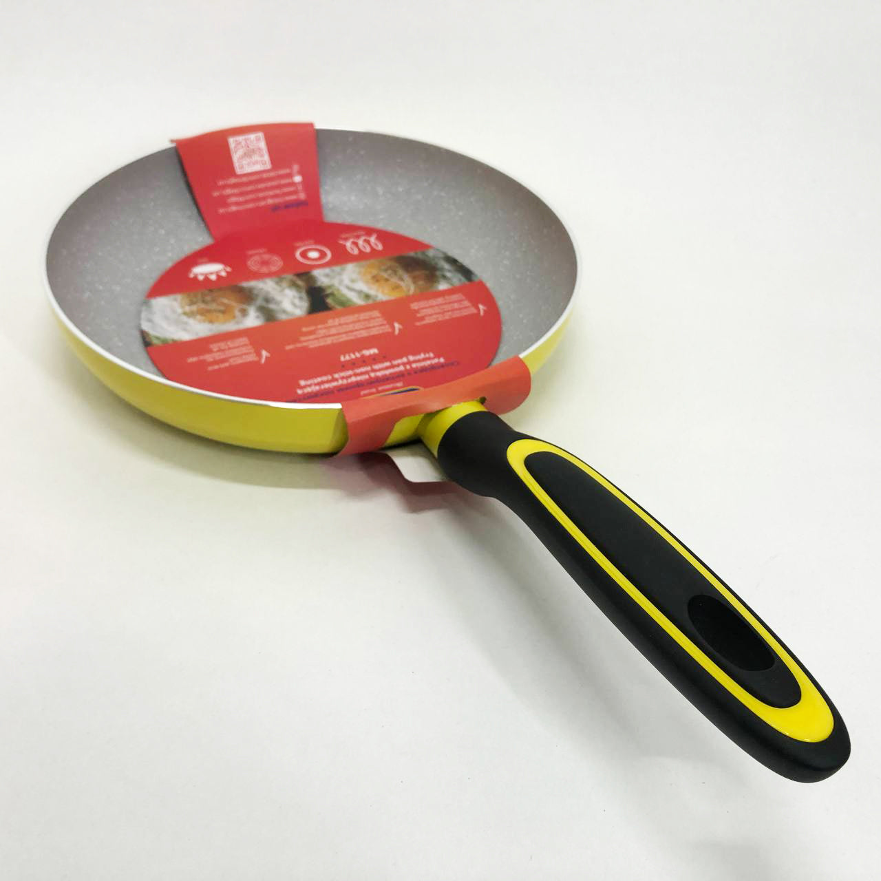 Сковорода Magio MG-1177 с мраморным антипригарным покрытием 24 см, сковорода удобная на кухню