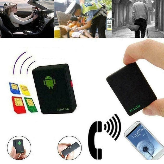 Міні GPS трекер через SIM карту А8 з вбудованим мікрофоном, GPS GSM трекер для авто, Маячок