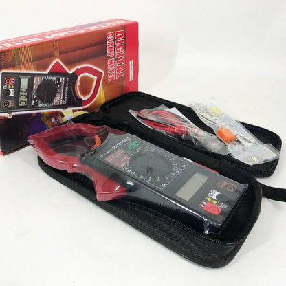 Цифровой Мультиметр DT 266C DIGITAL Токовые клещи мультитестер тестер, Тестер для электрика