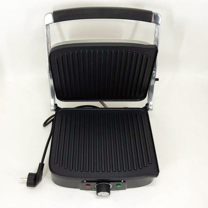 Гриль прижимной Rainberg RB-5413 терморегулятор антипригарный 3200 Вт нержавеющая сталь