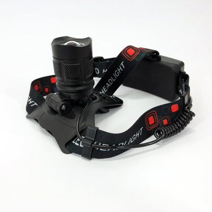 Налобный фонарь Bailong BL-T32-P50, мощный налобный светодиодный фонарик на голову, три режима