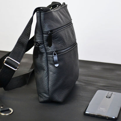 Мужская сумка из натуральной кожи, мессенджер, барсетка, планшетка, Офисная сумка сумка для документов