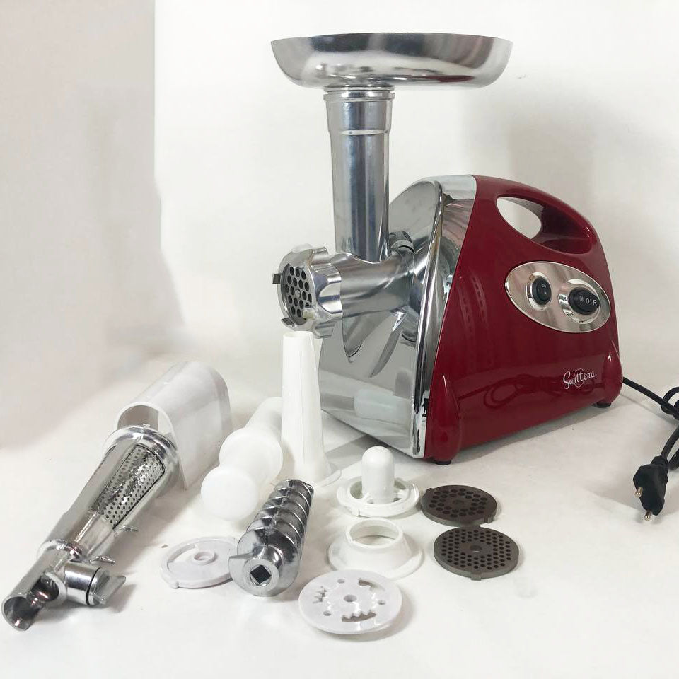 Электромясорубка Suntera SMG-5420R 1800 Вт, электромясорубка соковыжималка для томатов, мясорубка для дома