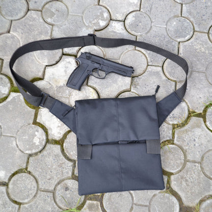 Тактический мессенджер, Мужская сумка черная тканевая, Мужская сумка через плечо кожа