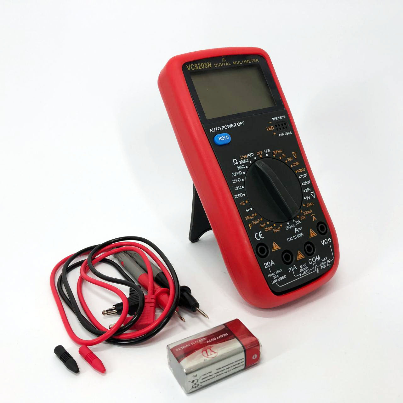 Цифровой Профессиональный мультиметр VC9205N тестер вольтметр, тестеры электроизмерительные