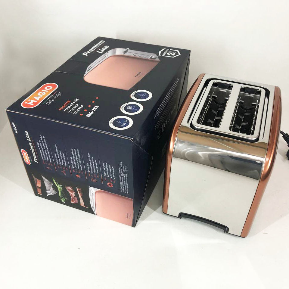 Тостер Magio MG-285, универсальный тостер, тостер кухонный, тостеры для дома, тостер для кухни бытовой