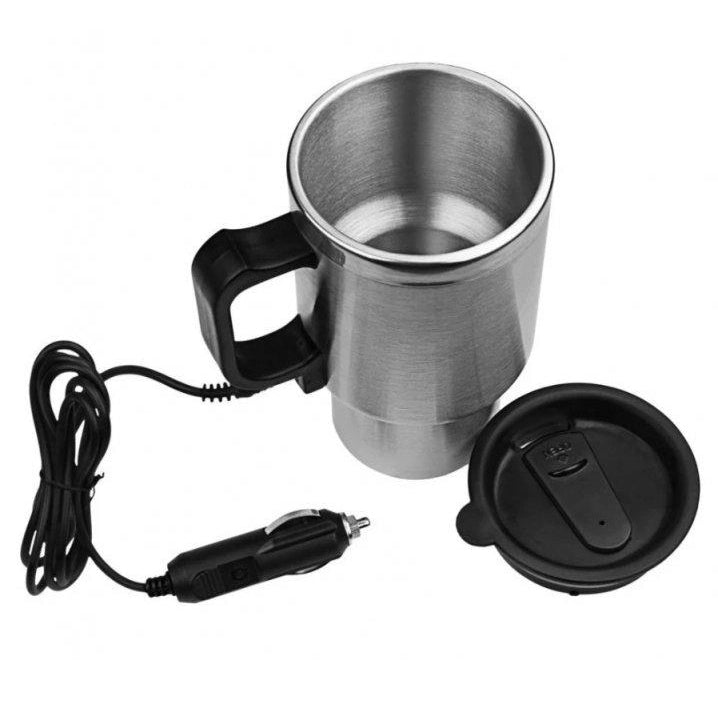 Автомобильная термокружка с подогревом CUP 2240 от прикуривателя 12V