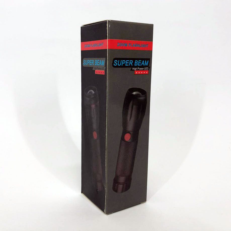 Ручний ліхтарик на батарейках (3хААА) з функцією зуму, кишеньковий міні ліхтар лід ліхтар переносний гарний