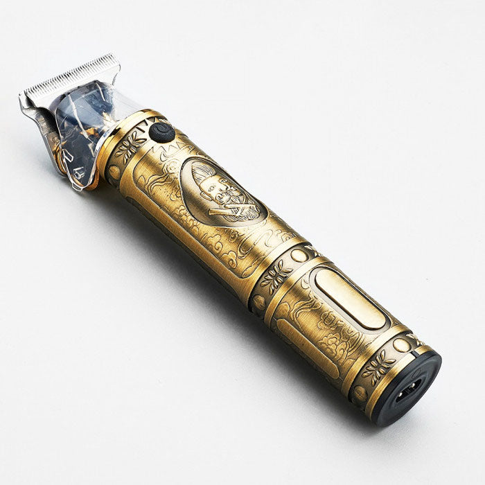 Профессиональная бритва-машинка для стрижки волос, Профессиональный триммер с насадками