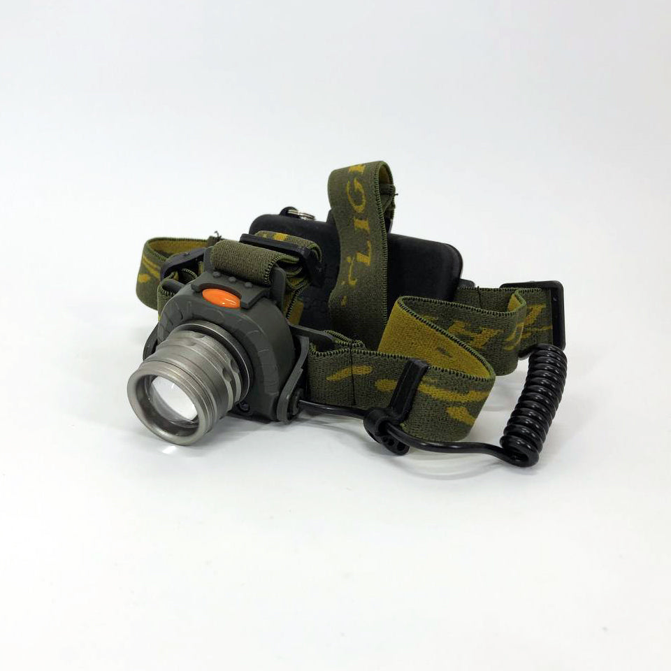 Налобный фонарь тактический Bailong BL-1505 \ 602B SENSOR с датчиком движения, Фонарик налобный led