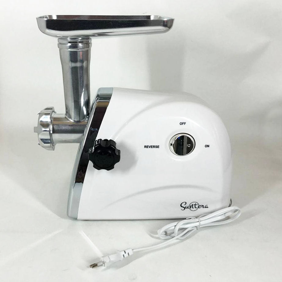 Мясорубка Suntera SMG-5418W, электромясорубка для дома, мясорубка с металлическим редуктором