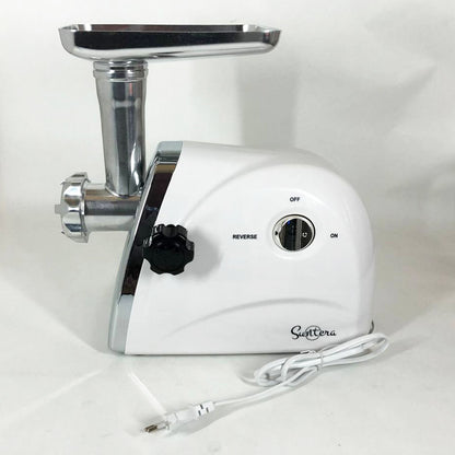 Мясорубка Suntera SMG-5418W, электромясорубка для дома, мясорубка с металлическим редуктором