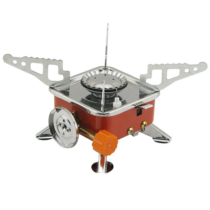 Походная портативная газовая плита, Туристическая газовая плита для рыбалки, Компактная газовая горелка