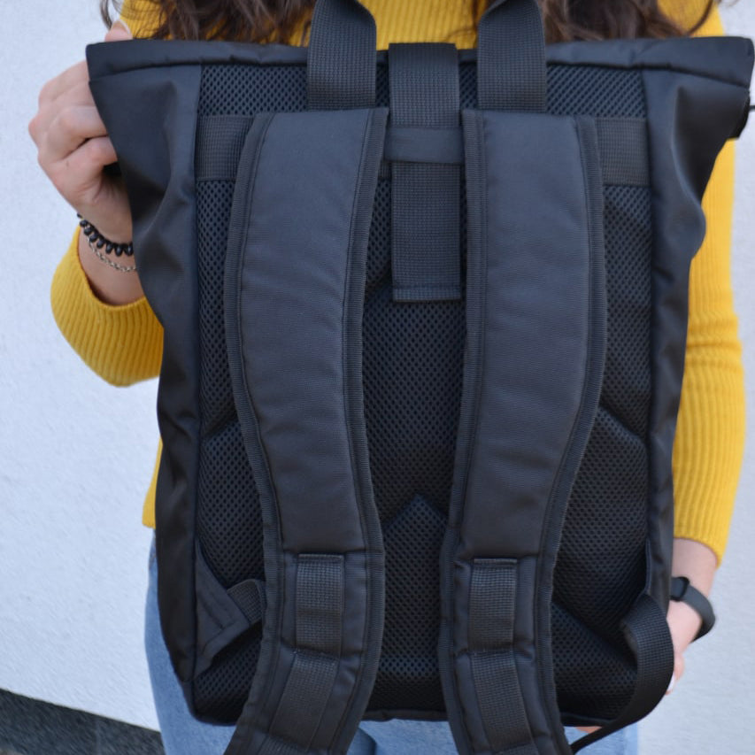 Рюкзак Roll Top мужской-женский для ноутбука городской ролл топ, большой рюкзак для путешествий