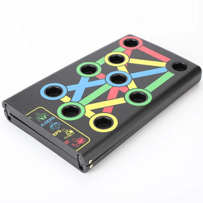 Тренажер для отжиманий Foldable Push Up, портативный тренажер для отжиманий, платформа для отжимания