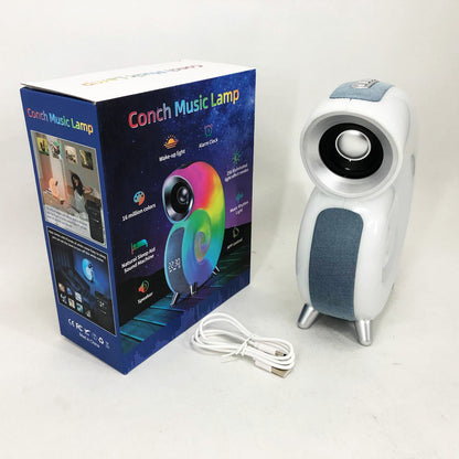 Ночник INSPIRE N70 APP 6W 2000 mAh, зарядное устройство с подсветкой и встроенным динамиком