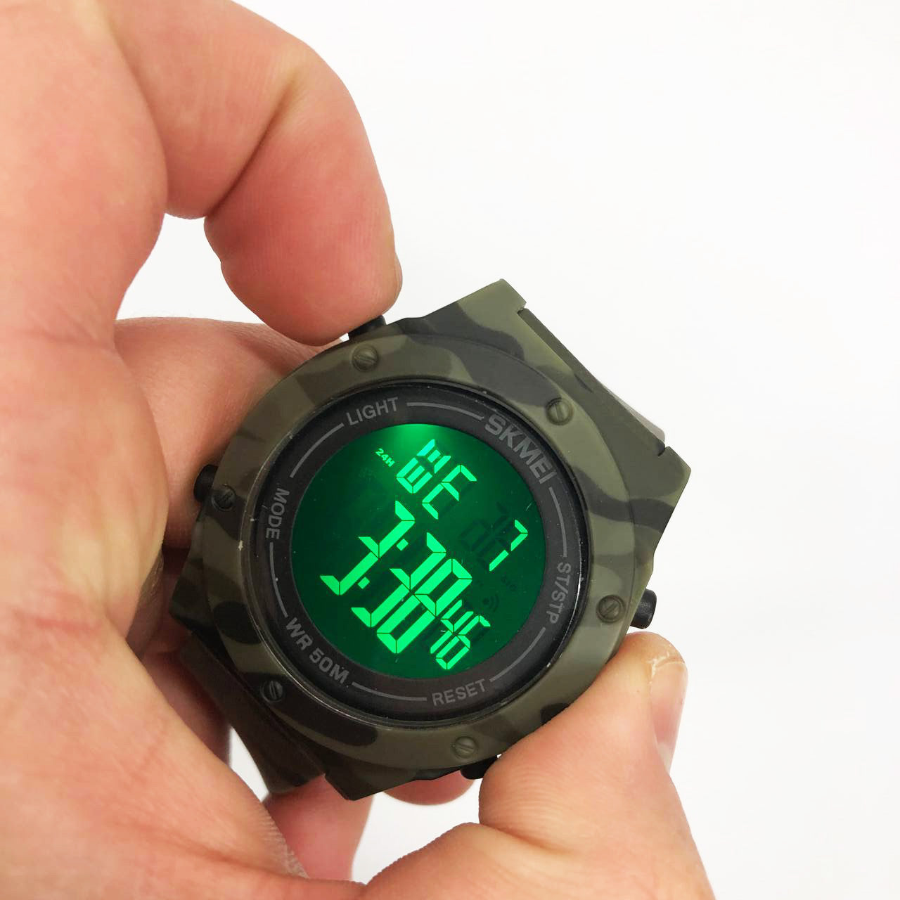 Часы наручные мужские SKMEI 1772CMGNBK, армейские часы противоударные, модные мужские часы