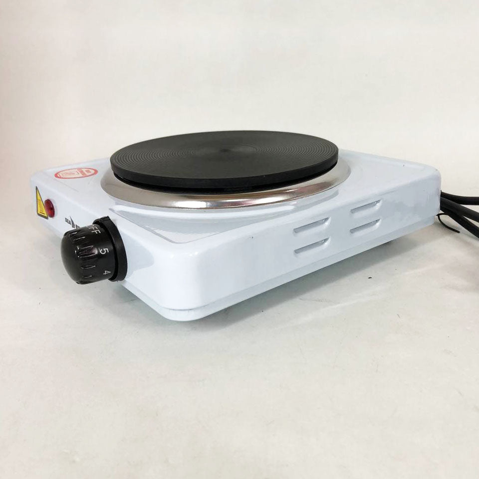 Настольная плита электрическая Sea Breeze SB-060, мощная настольная электроплита. Цвет: белый